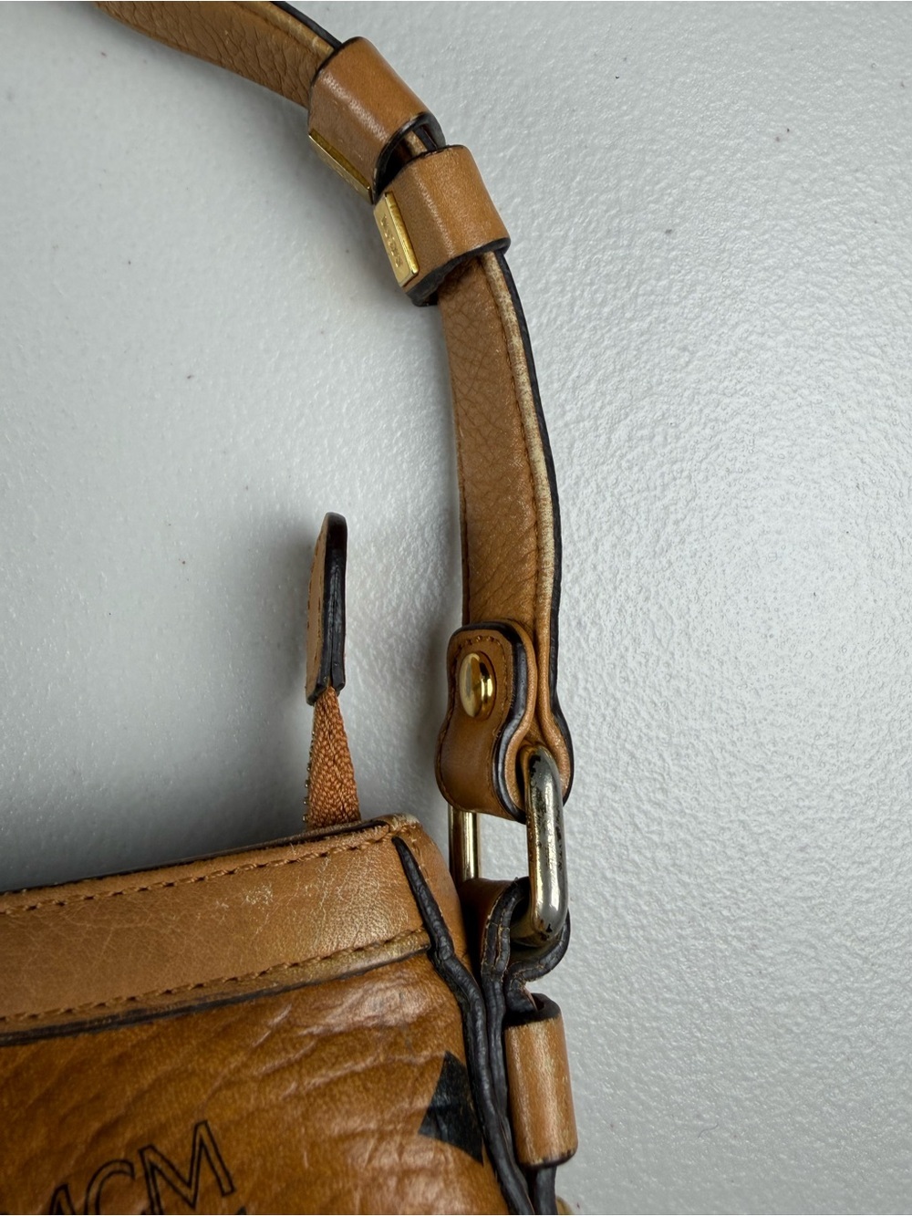 MCM Visetos Coates Canvas Bag - Picture 5 of 11